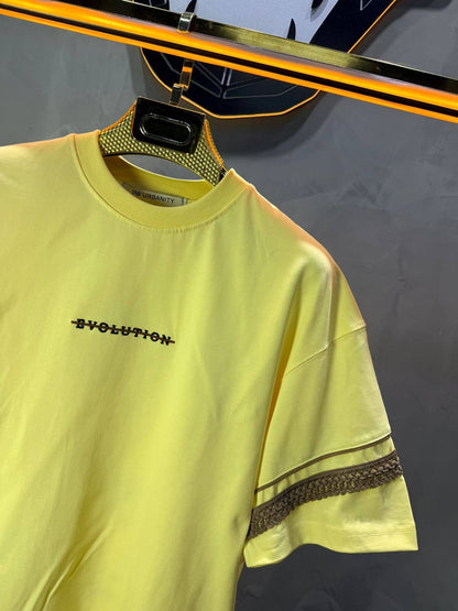 T-Shirt Oversize  yellow Bvolution 5072