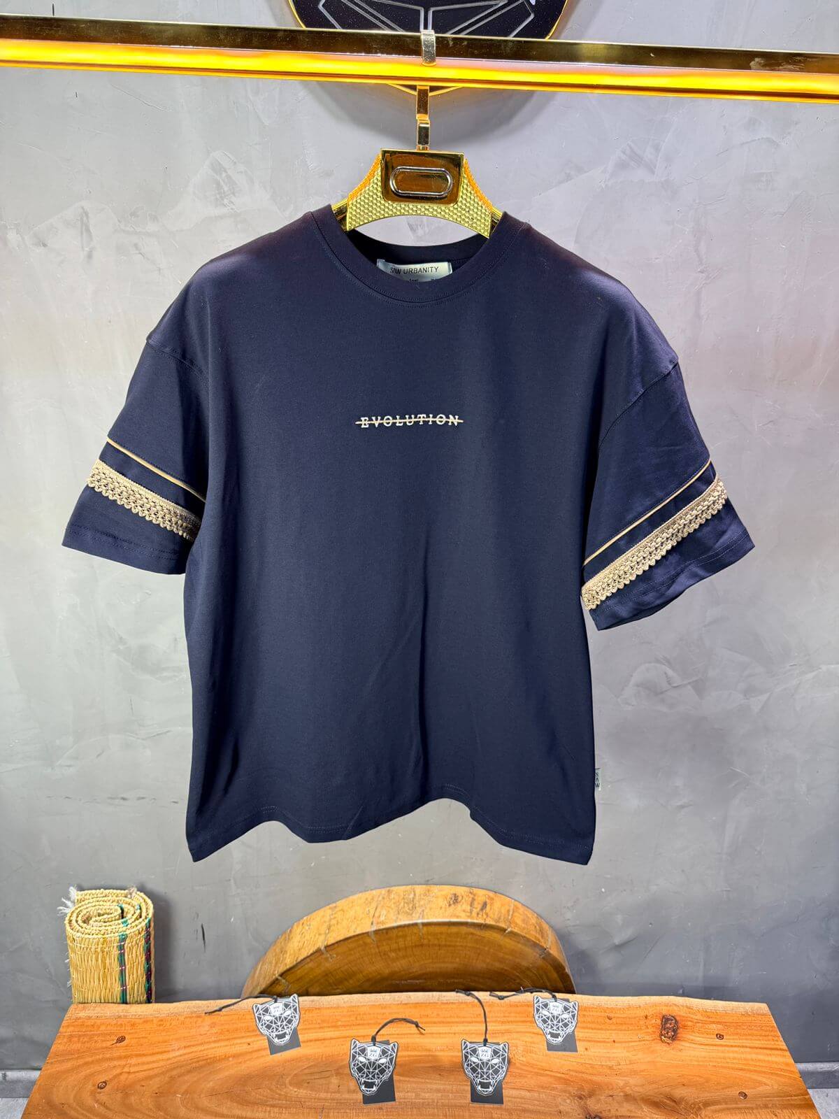 T-Shirt Navy Blue Bvolution 5072