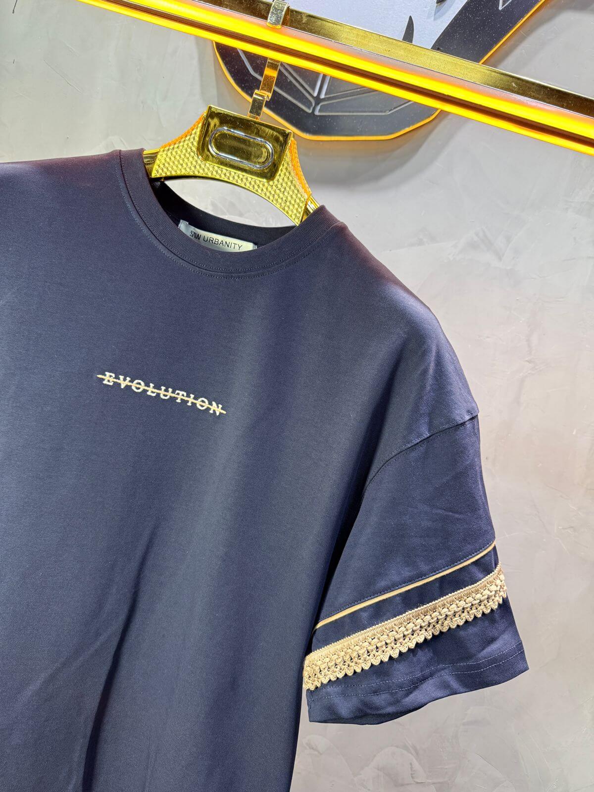 T-Shirt Navy Blue Bvolution 5072