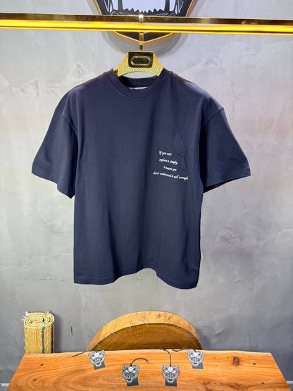 T-Shirt Oversize Navy Blue Urbanity 5128