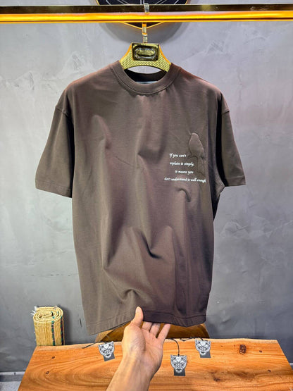 T-Shirt Oversize Brown Urbanity 5128
