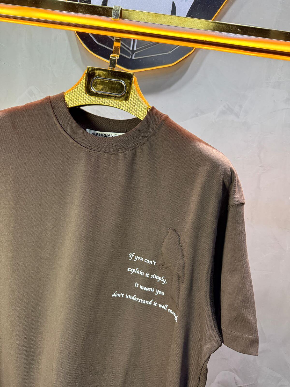 T-Shirt Oversize Brown Urbanity 5128