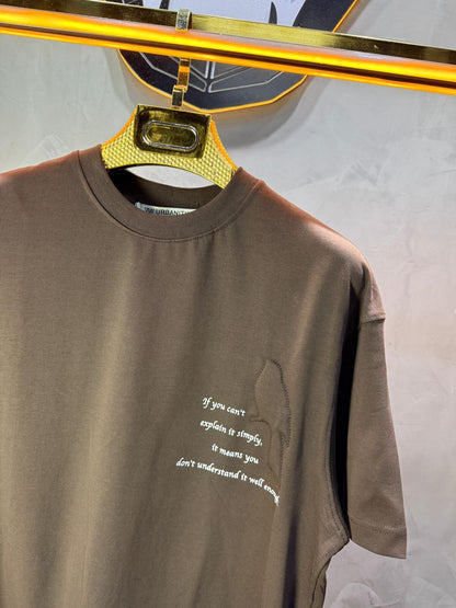 T-Shirt Oversize Brown Urbanity 5128