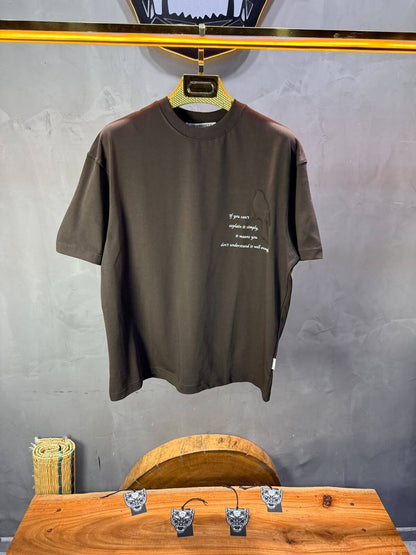 T-Shirt Oversize Brown Urbanity 5128