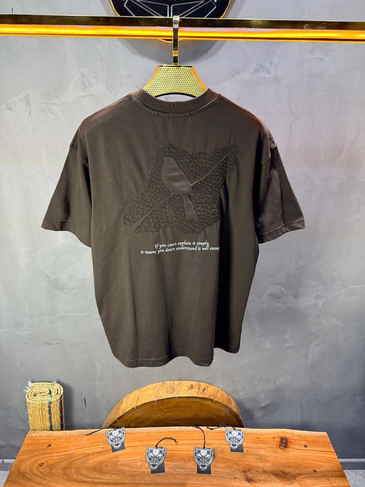 T-Shirt Oversize Brown Urbanity 5128