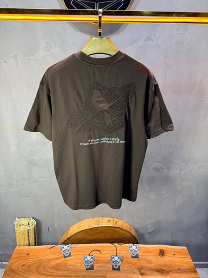 T-Shirt Oversize Brown Urbanity 5128