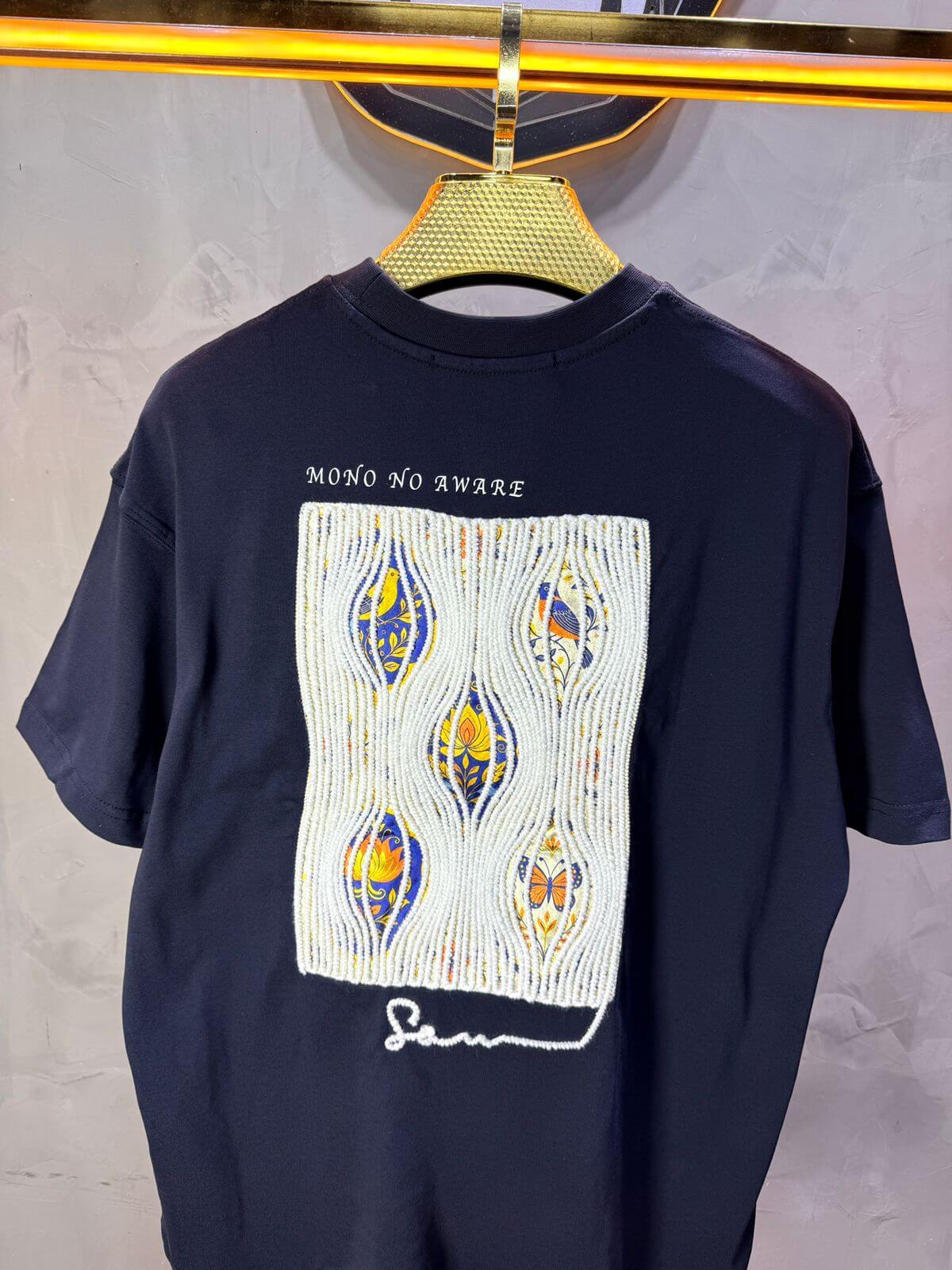T-Shirt Oversize Navy blue Urbanity 5120