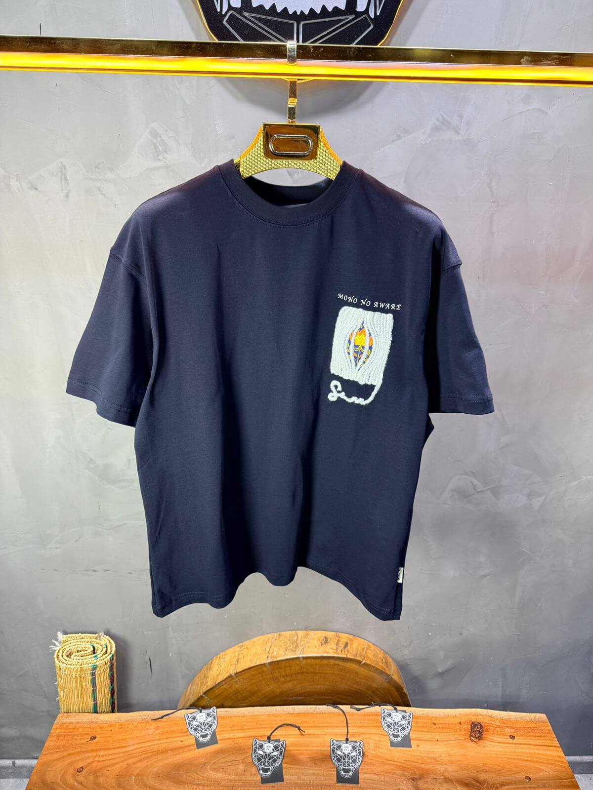 T-Shirt Oversize Navy blue Urbanity 5120