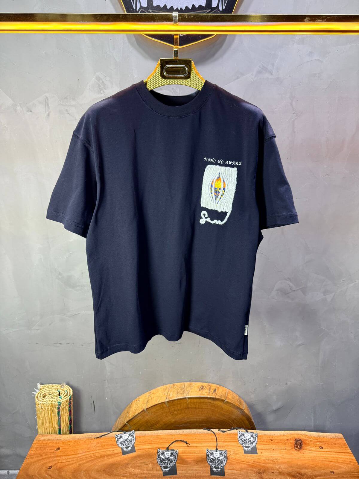 T-Shirt Oversize Navy blue Urbanity 5120