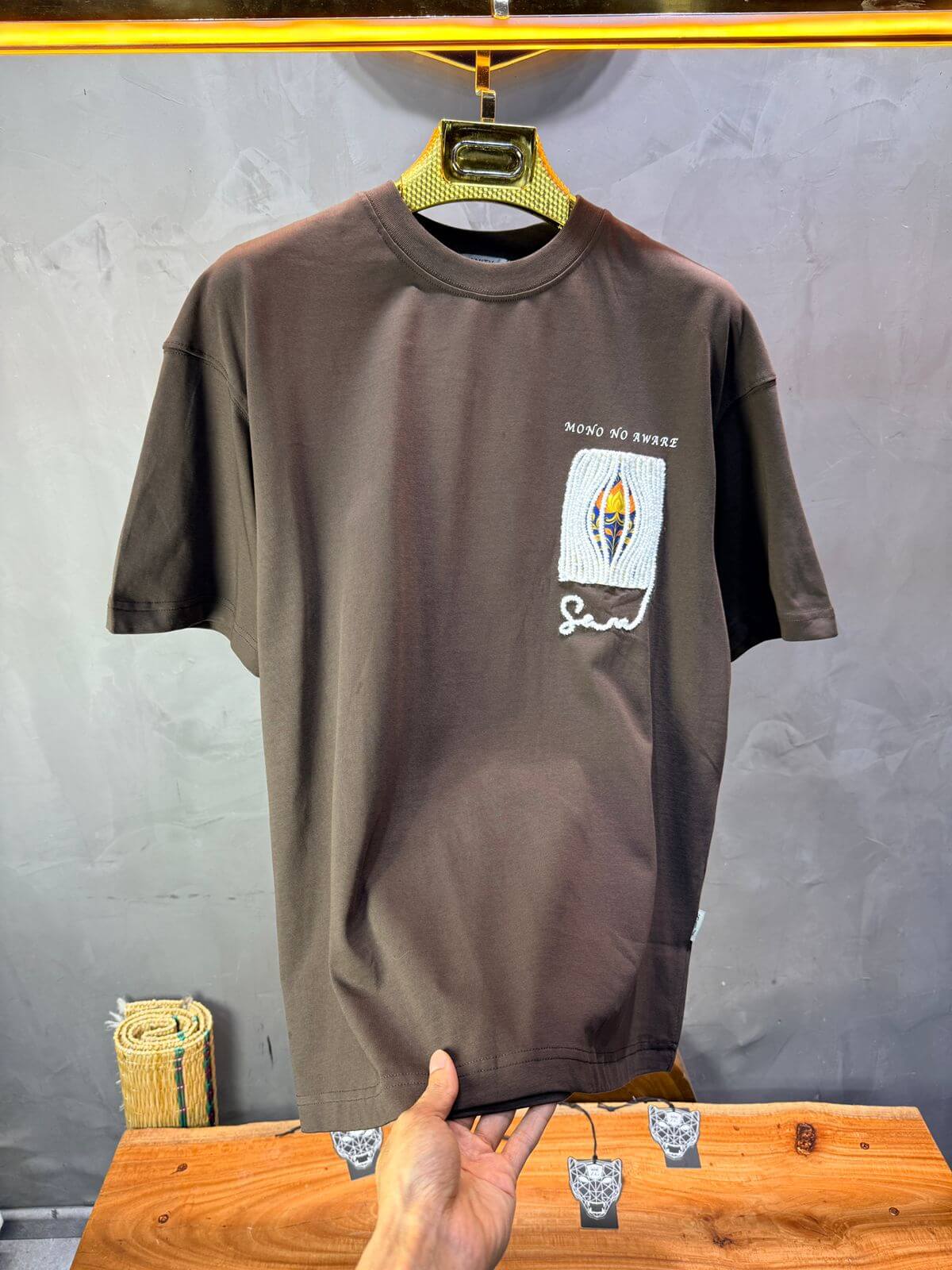 T-Shirt Oversize Brown Urbanity 5120