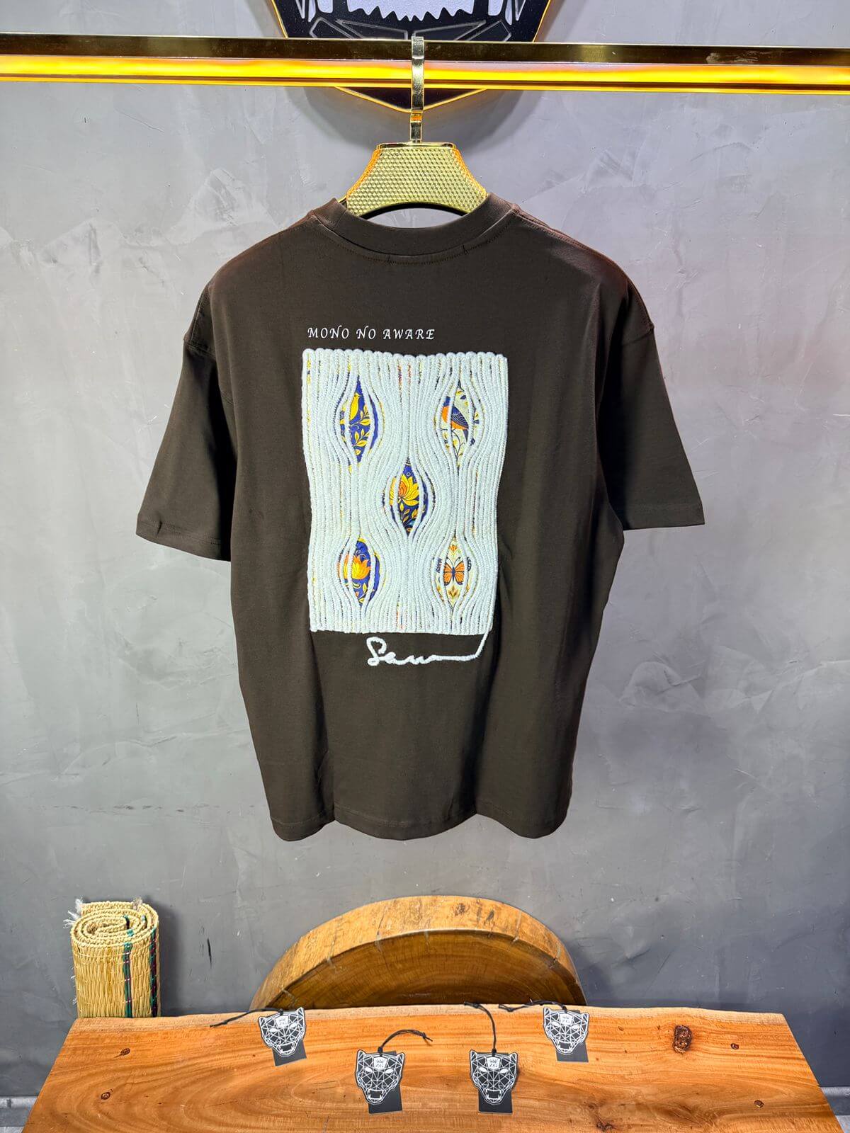 T-Shirt Oversize Brown Urbanity 5120