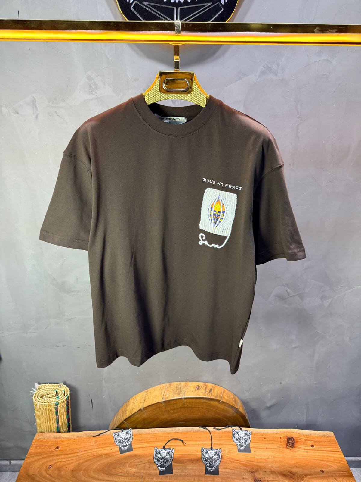 T-Shirt Oversize Brown Urbanity 5120