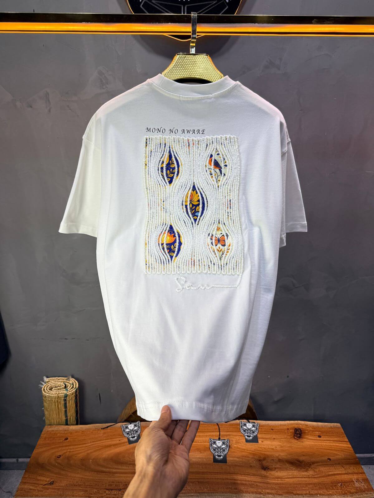 T-Shirt Oversize Blanc Urbanity 5120