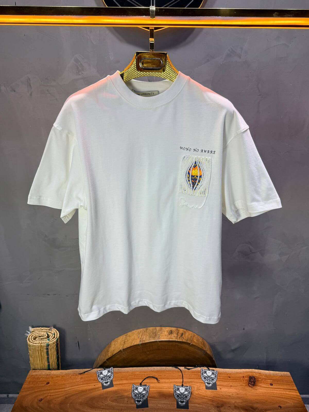 T-Shirt Oversize Blanc Urbanity 5120