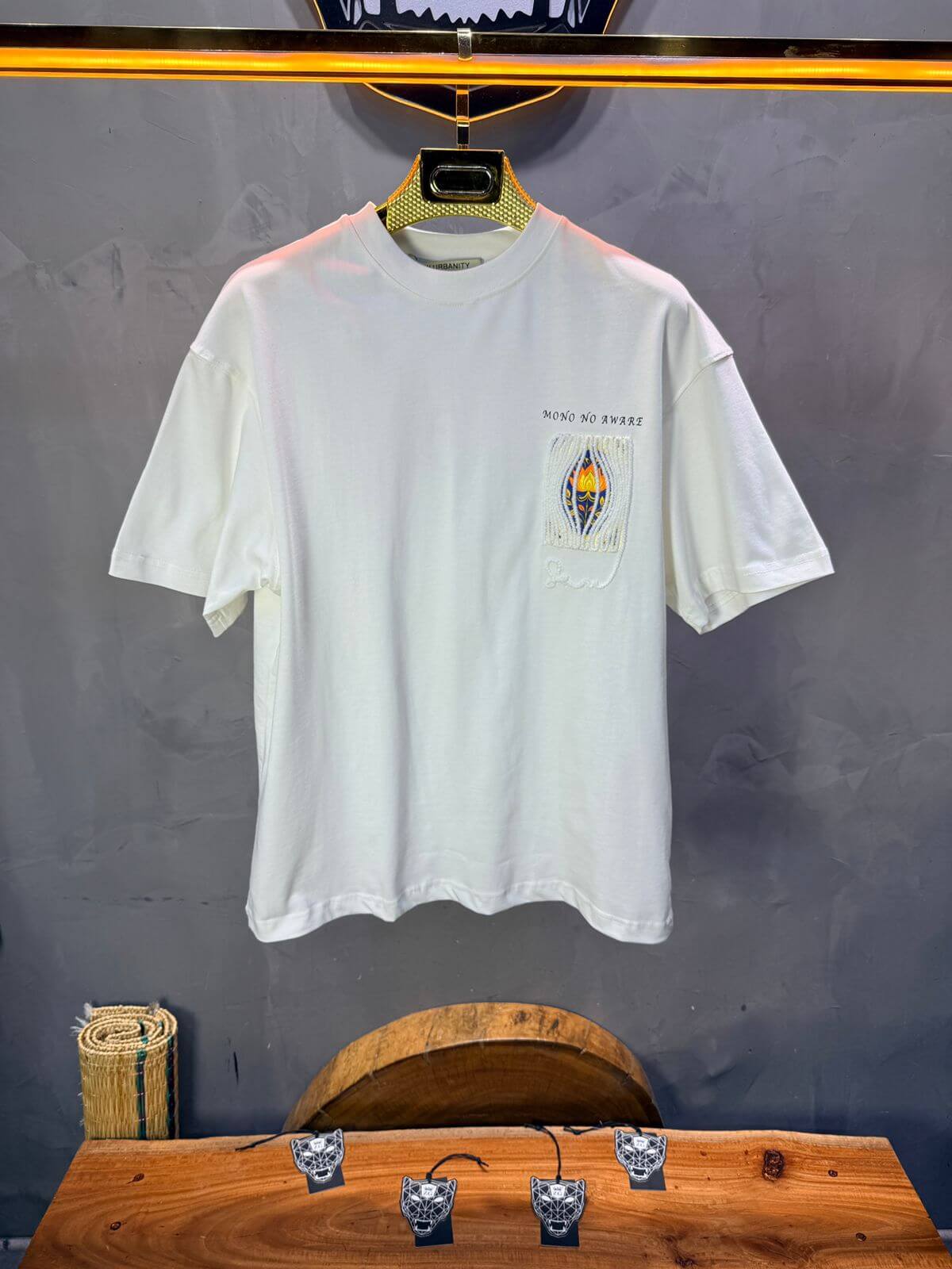 T-Shirt Oversize Blanc Urbanity 5120