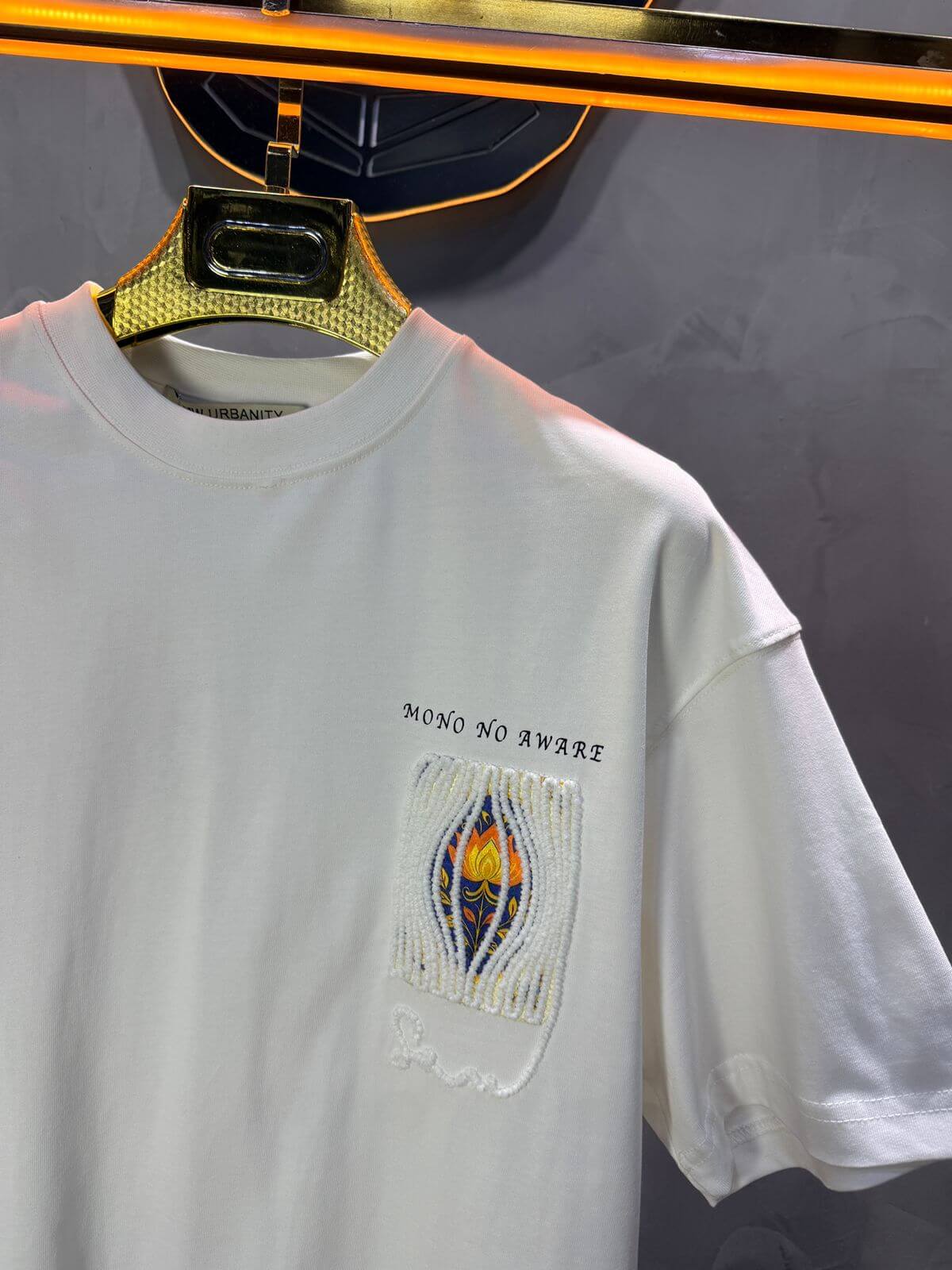 T-Shirt Oversize Blanc Urbanity 5120