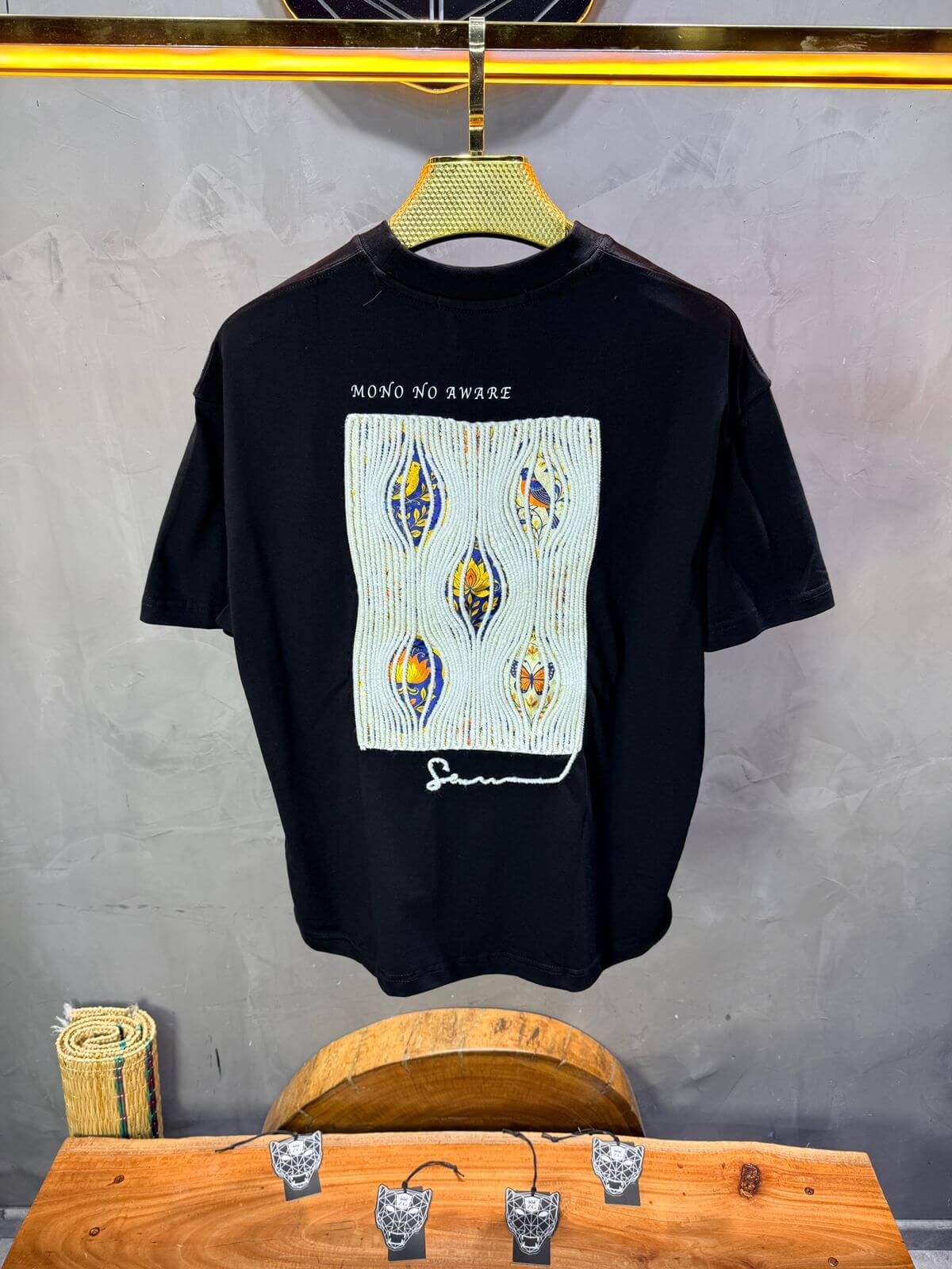 T-Shirt Oversize Noir Urbanity 5120