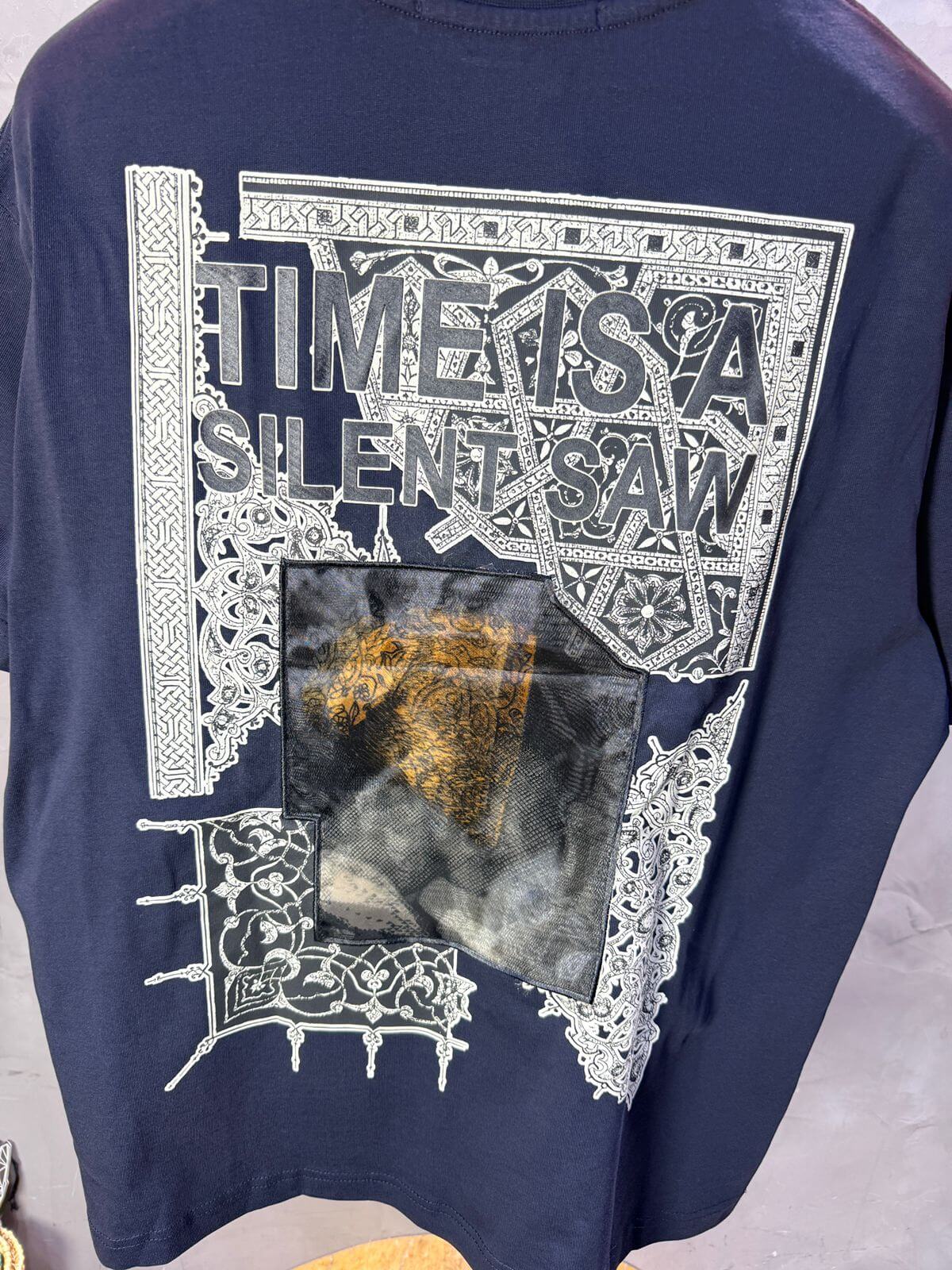 T-Shirt Oversize Blue navy Urbanity 5101