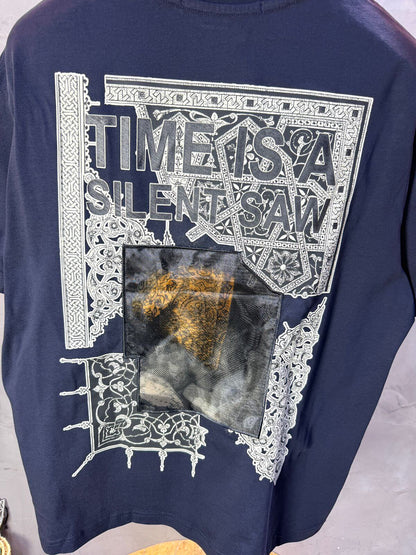 T-Shirt Oversize Blue navy Urbanity 5101