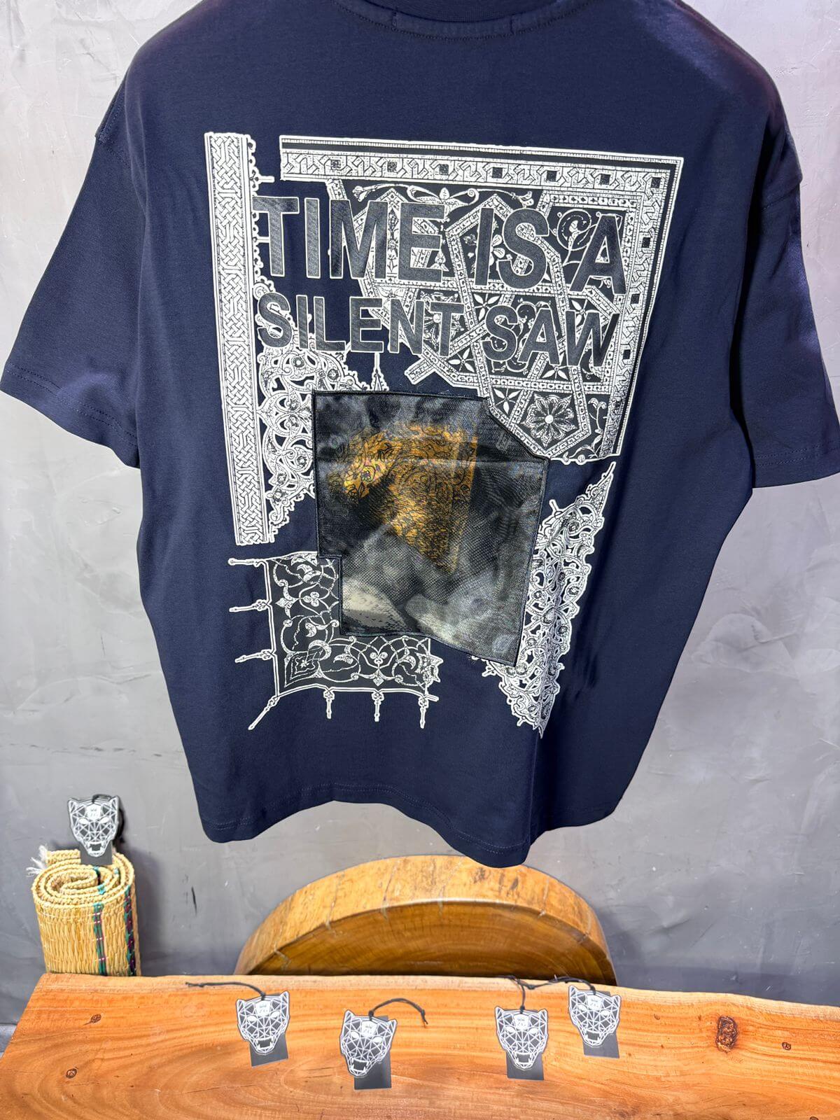 T-Shirt Oversize Blue navy Urbanity 5101