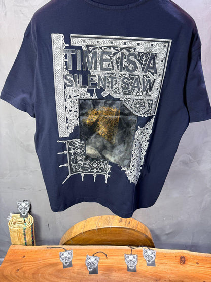 T-Shirt Oversize Blue navy Urbanity 5101