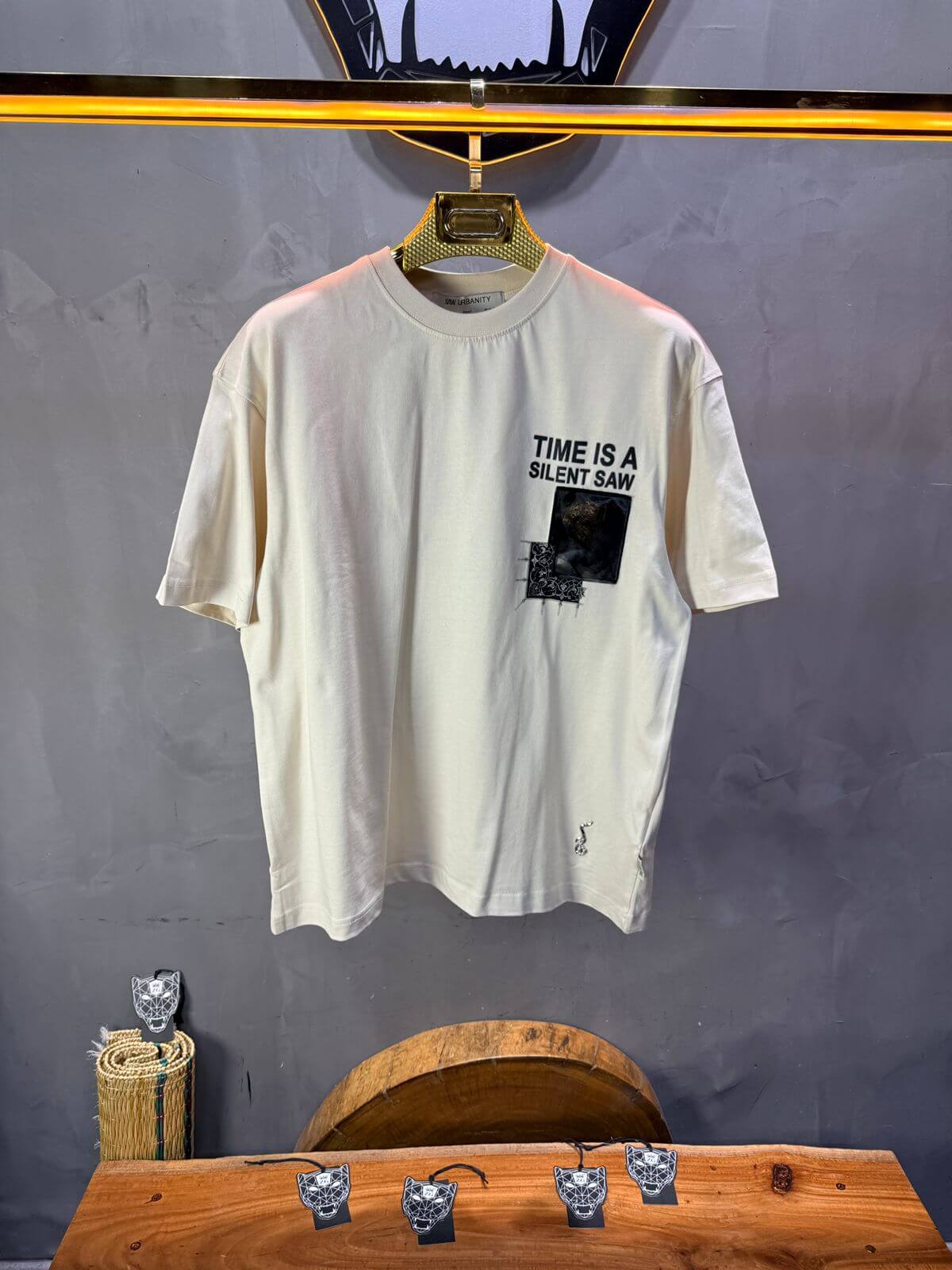 T-Shirt Oversize Beige Urbanity 5101