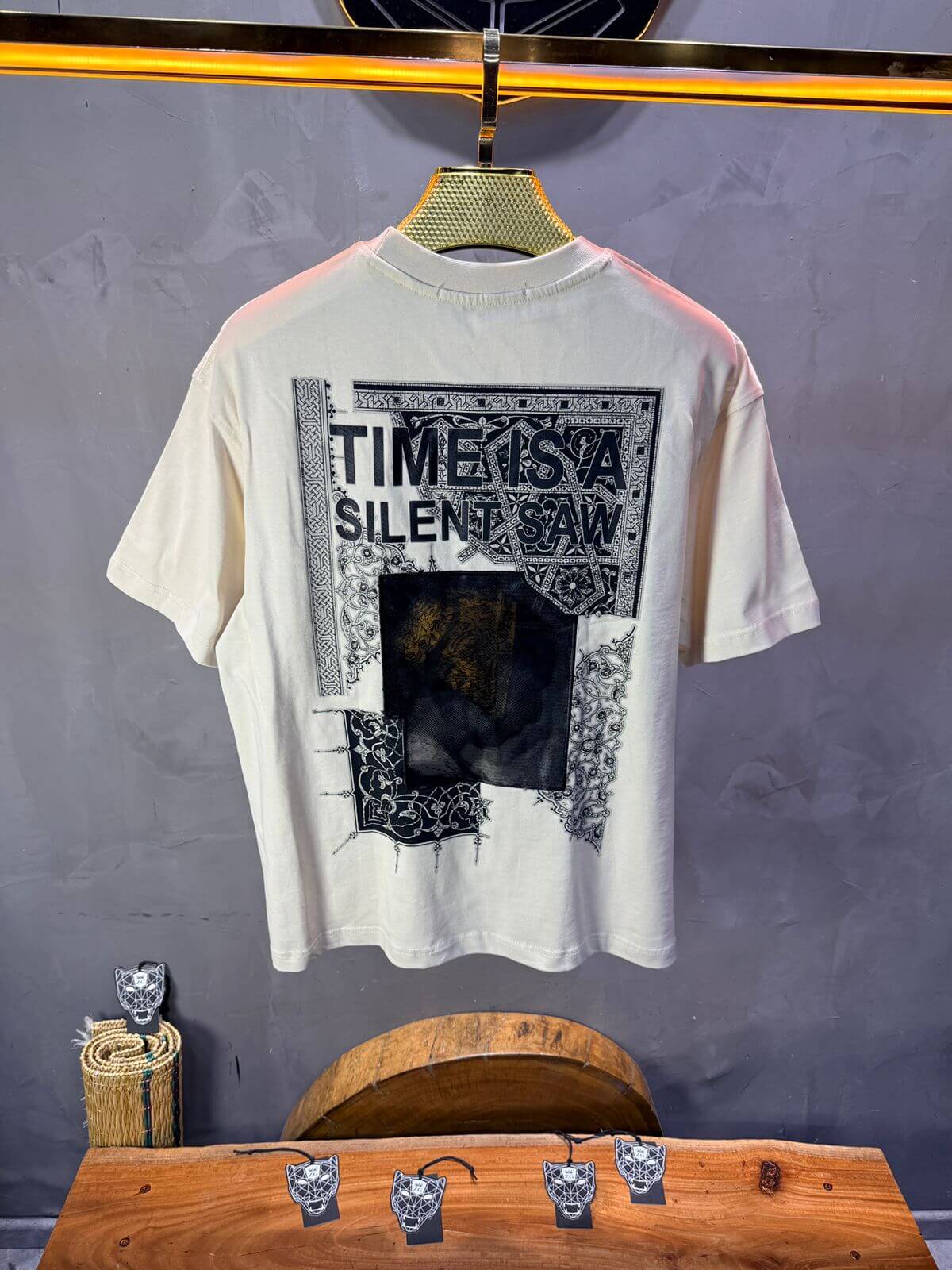 T-Shirt Oversize Beige Urbanity 5101
