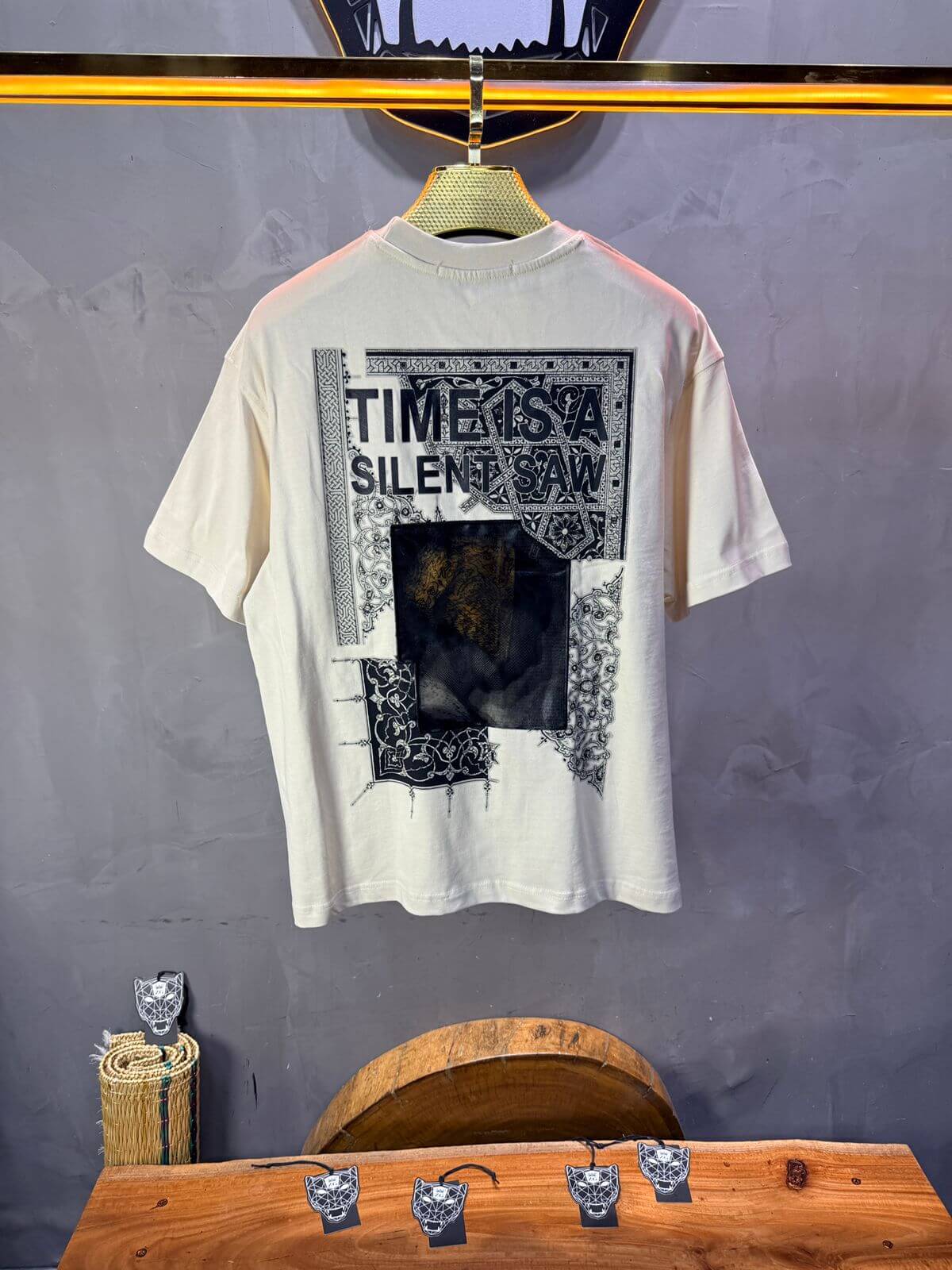 T-Shirt Oversize Beige Urbanity 5101