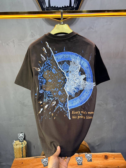 T-shirt Oversize Brown 5127