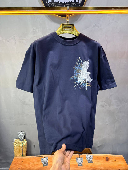T-shirt Oversize Navy Blue 5127