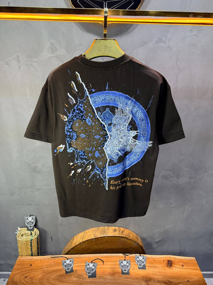 T-shirt Oversize Brown 5127