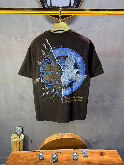 T-shirt Oversize Brown 5127