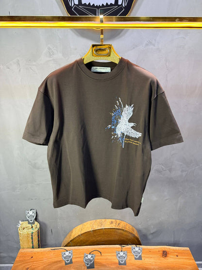 T-shirt Oversize Brown 5127