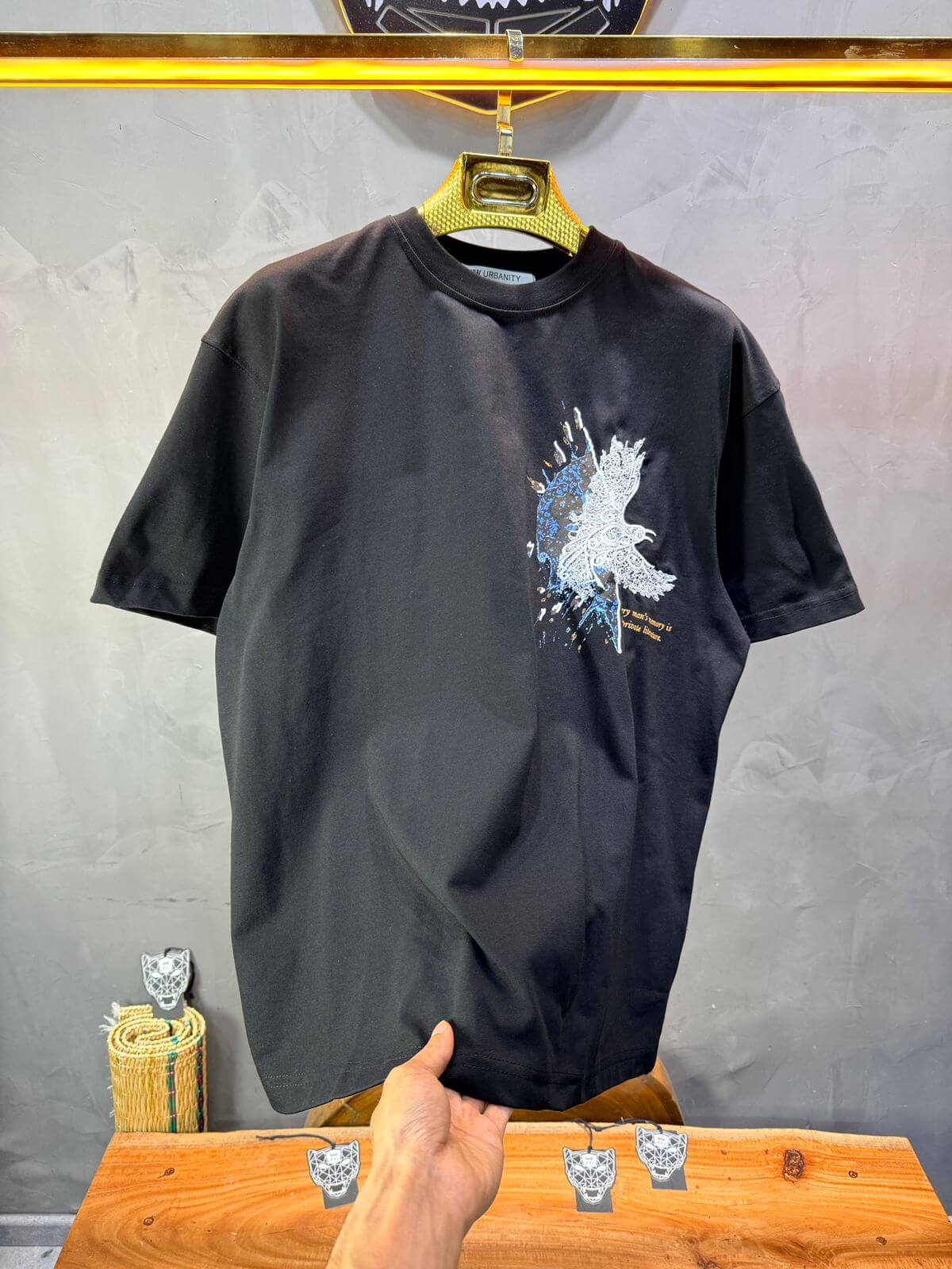 T-shirt Oversize Noir 5127
