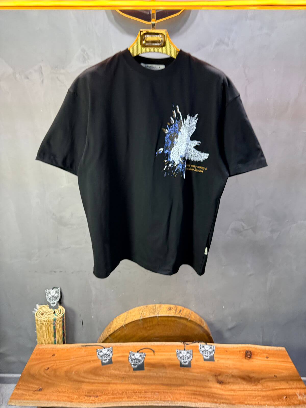T-shirt Oversize Noir 5127