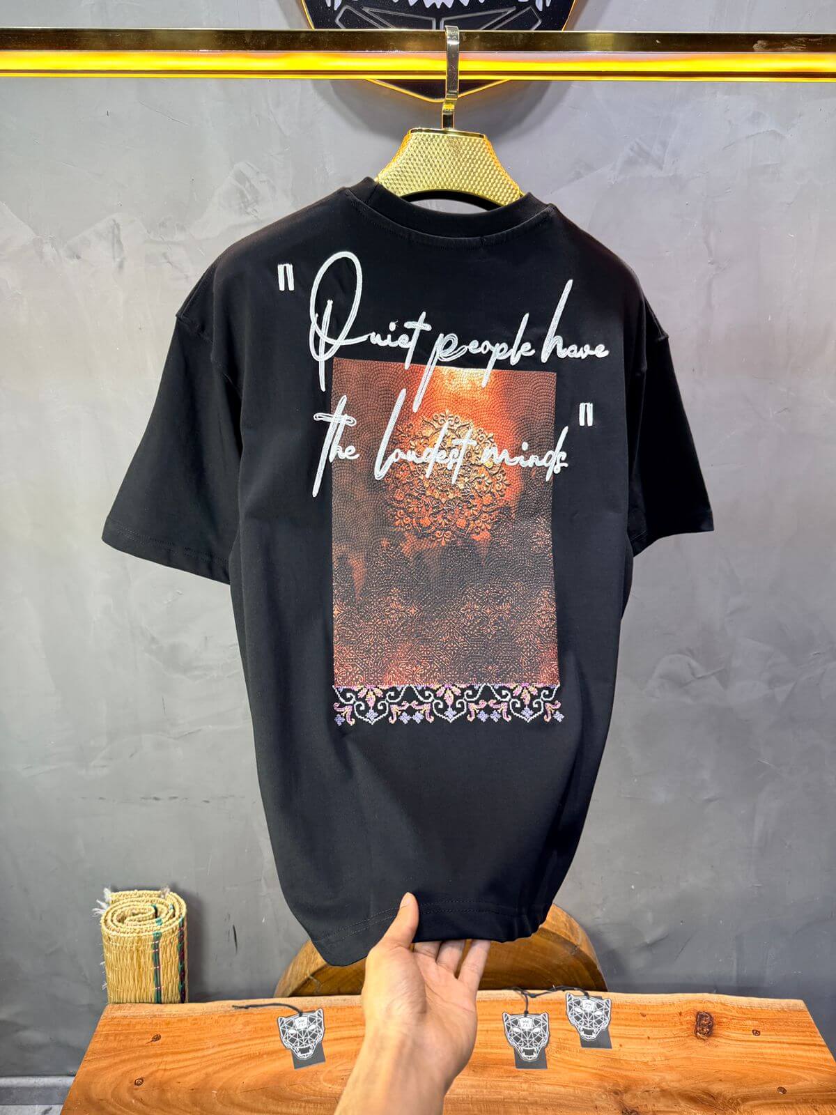 T-Shirt Oversize Noir Urbanity 5116
