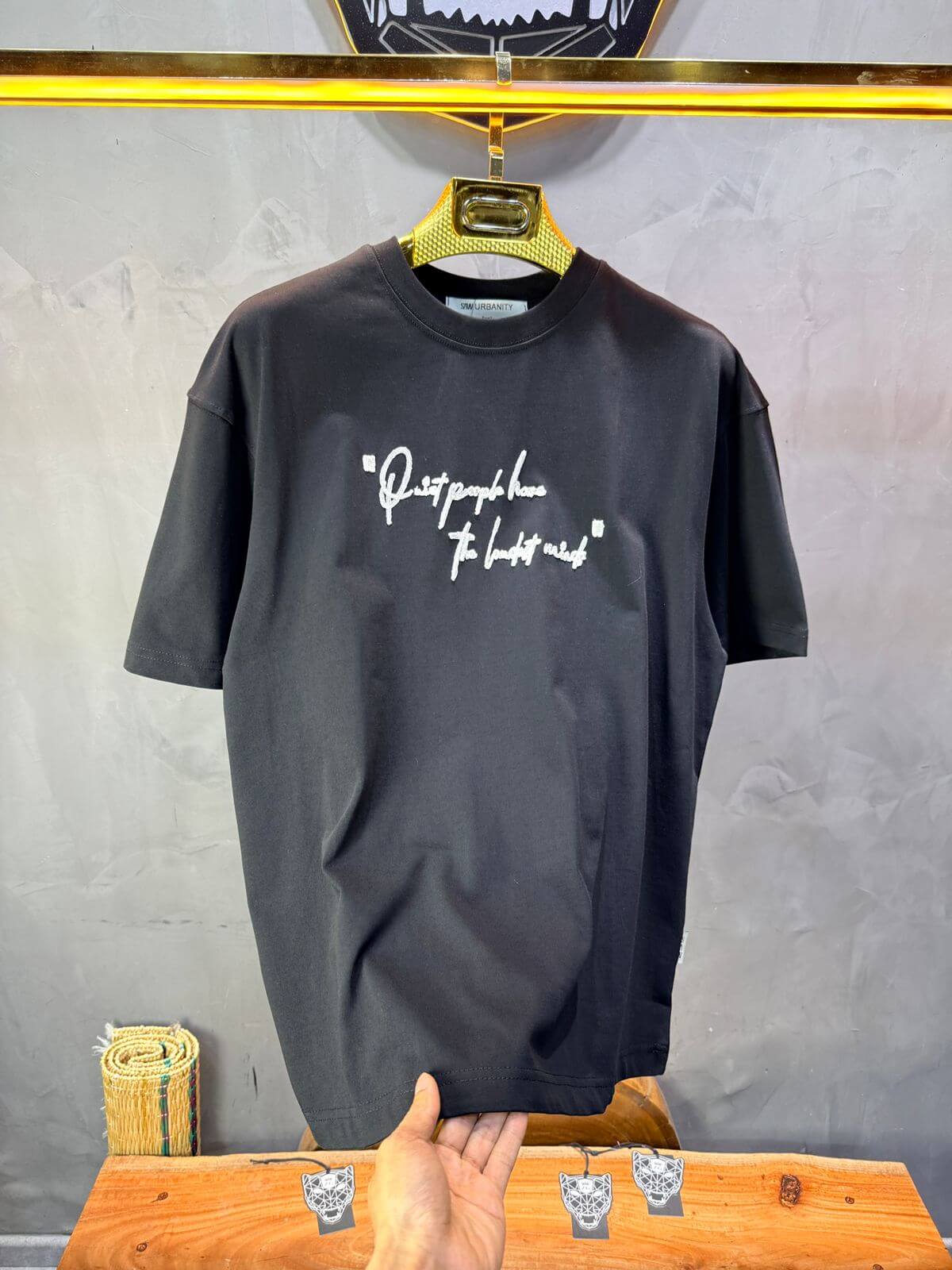 T-Shirt Oversize Noir Urbanity 5116
