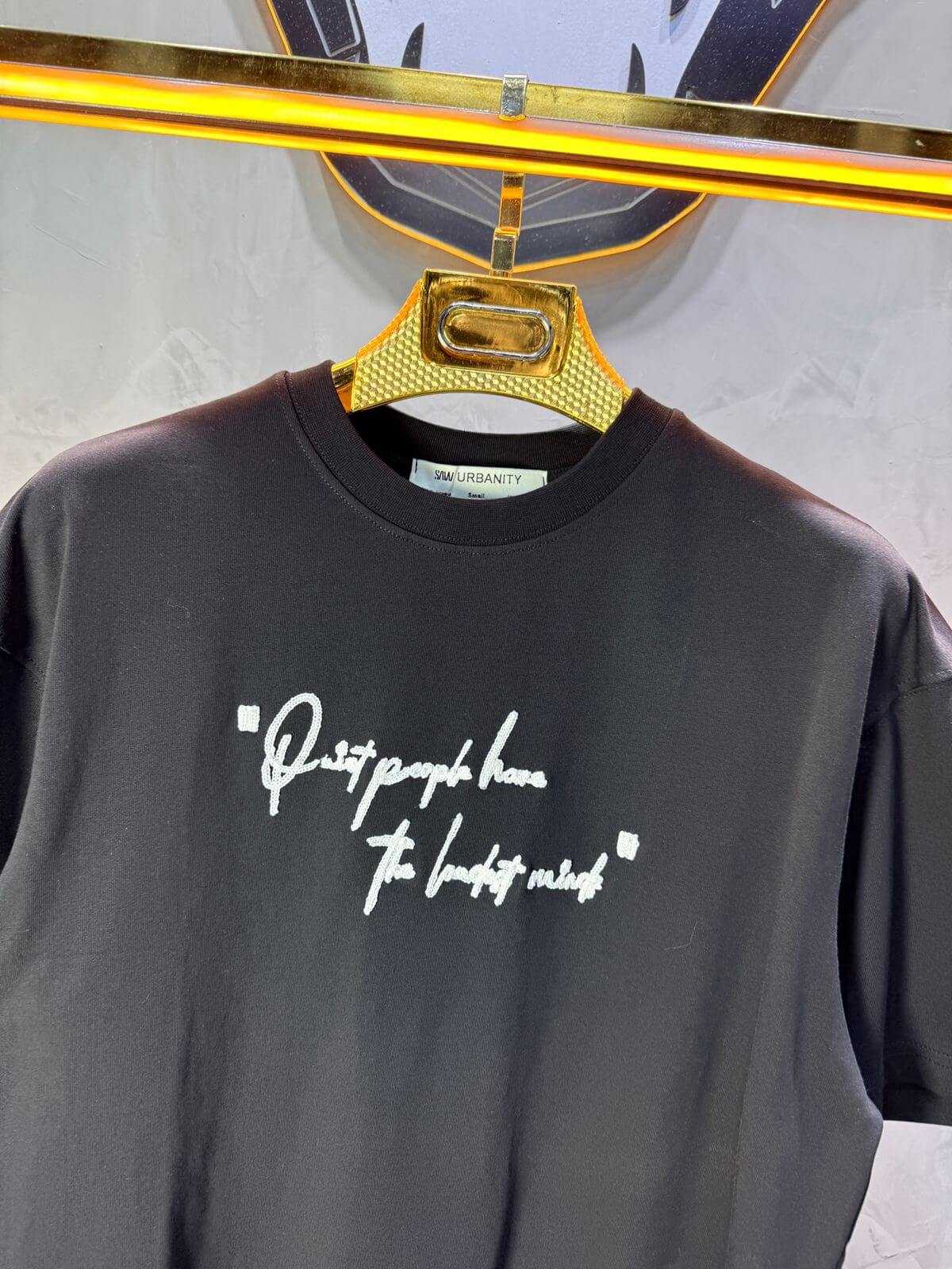 T-Shirt Oversize Noir Urbanity 5116