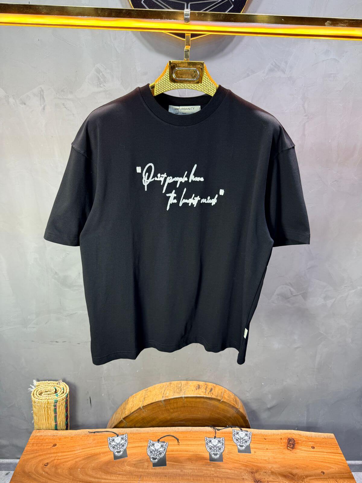 T-Shirt Oversize Noir Urbanity 5116