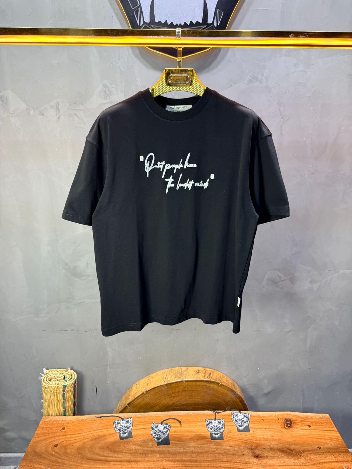T-Shirt Oversize Noir Urbanity 5116