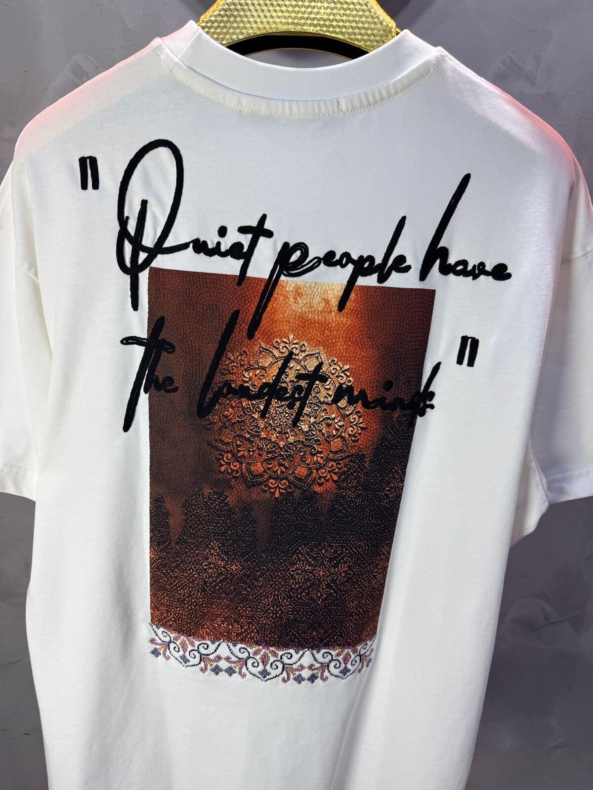 T-Shirt Oversize Blanc Urbanity 5116