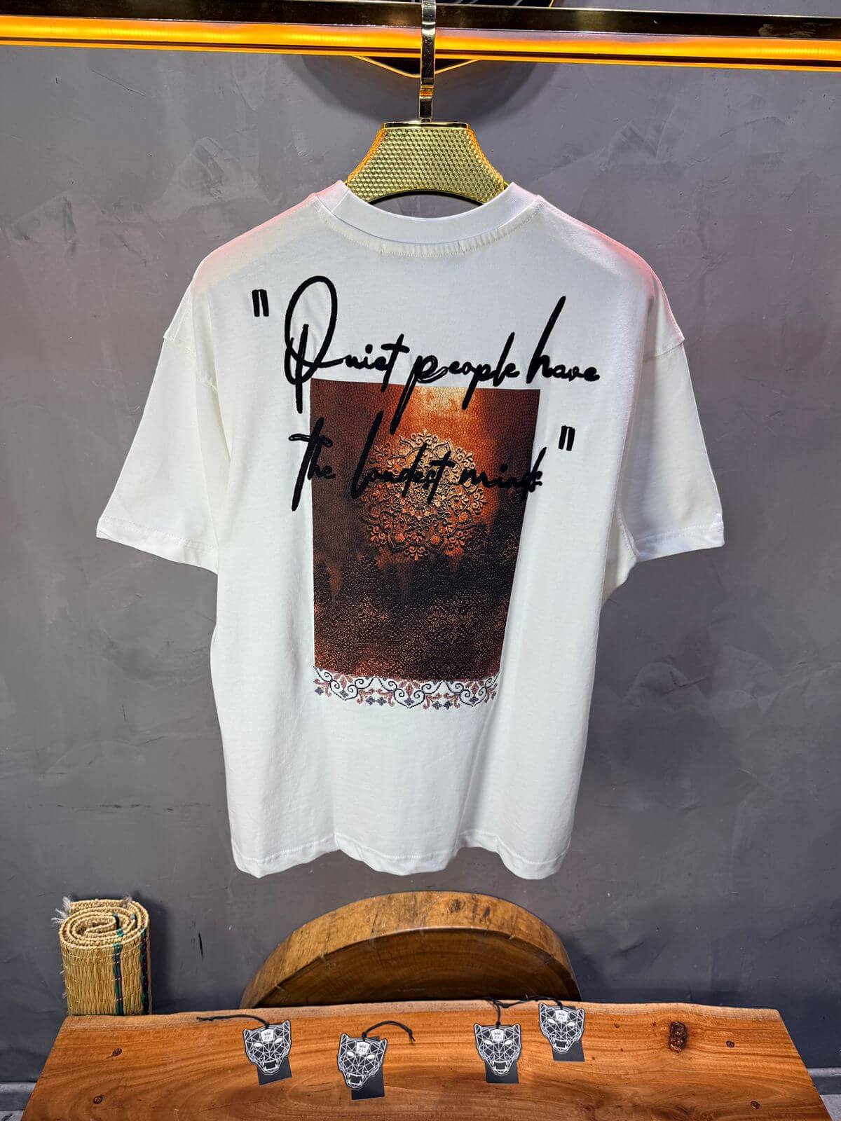T-Shirt Oversize Blanc Urbanity 5116