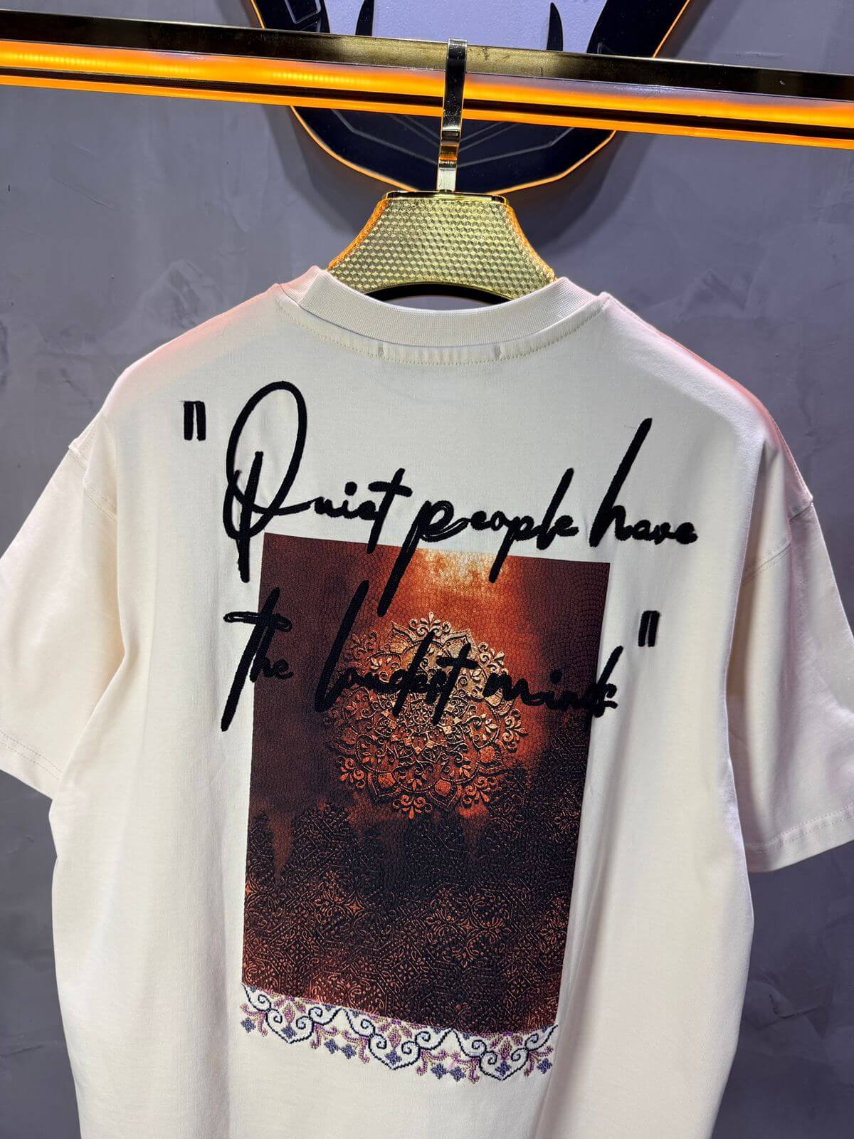T-Shirt Oversize Beige Urbanity 5116