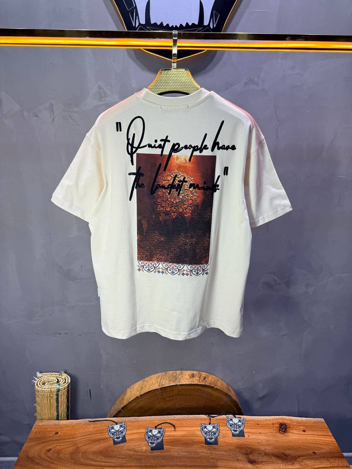 T-Shirt Oversize Beige Urbanity 5116