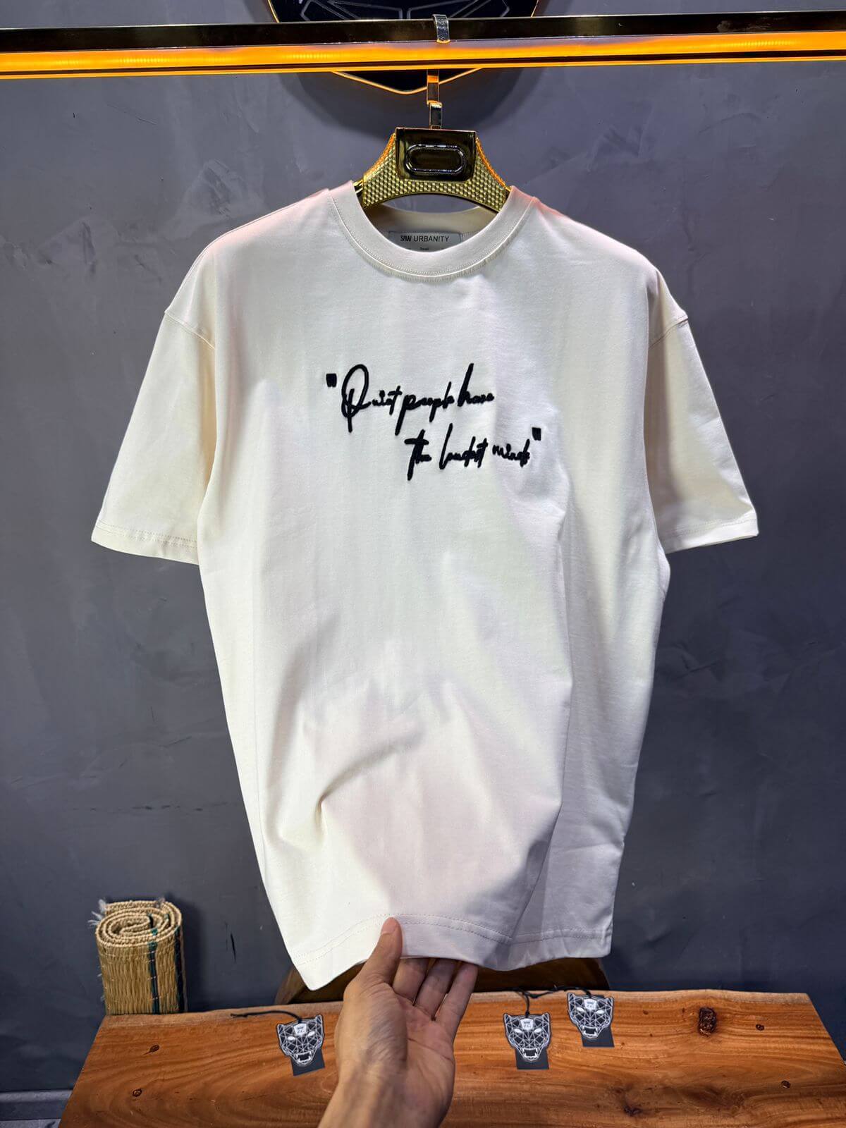 T-Shirt Oversize Beige Urbanity 5116