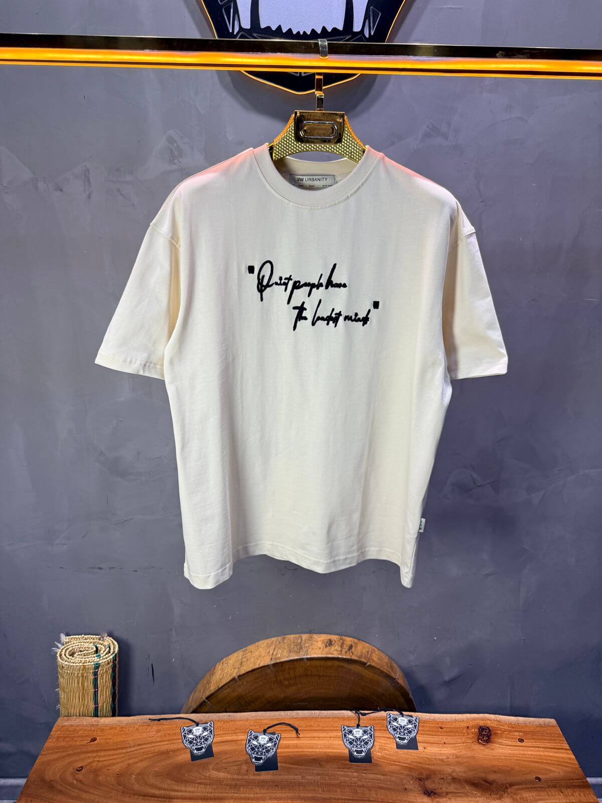T-Shirt Oversize Beige Urbanity 5116