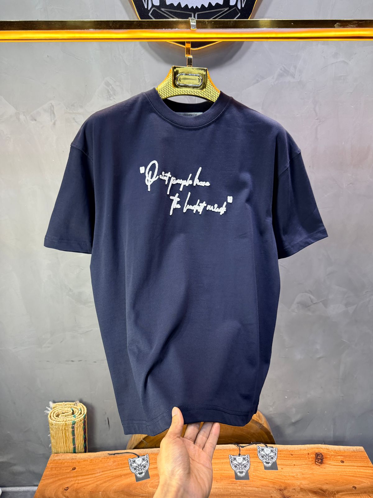 T-Shirt Oversize Navy Blue Urbanity 5116