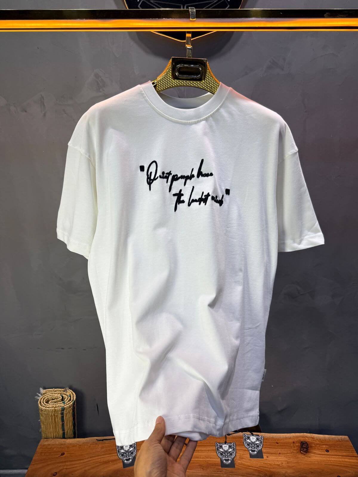 T-Shirt Oversize Blanc Urbanity 5116
