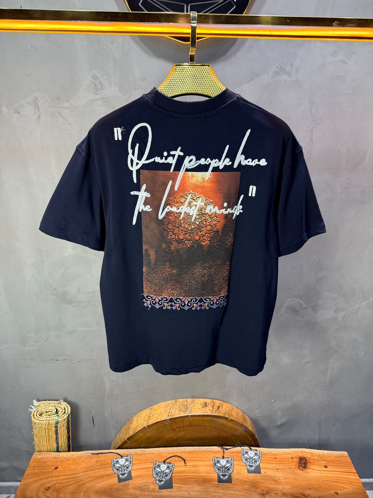 T-Shirt Oversize Navy Blue Urbanity 5116