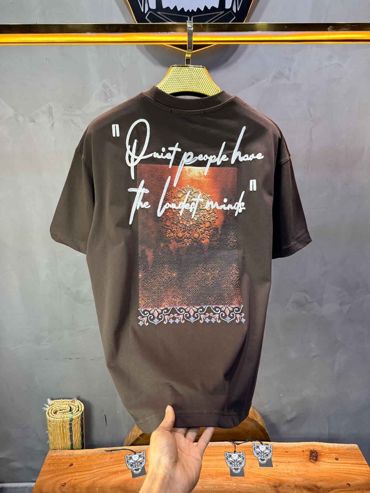 T-Shirt Oversize Brown Urbanity 5116